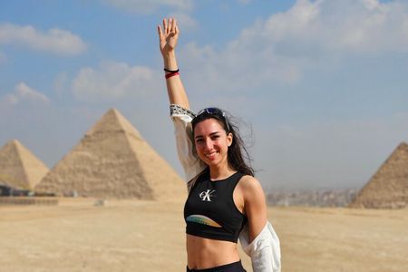 Full-Day Tour Giza Pyramids and Grand Museum Adventure