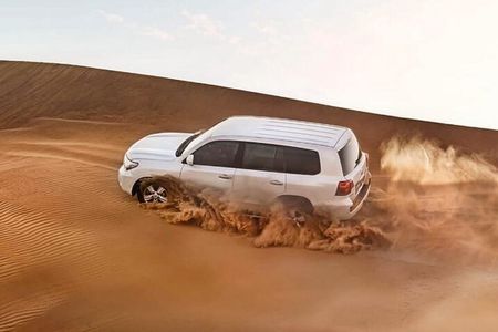 Luxury Abudhabi Morning and Evening Desert Safari 