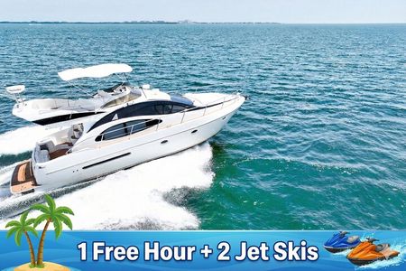 Luxury Private Yacht 50 + 2 Jet Ski Tour For 13 Pax to the Islands