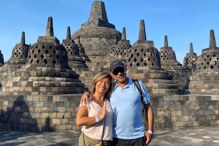 Borobudur Sunrise CLIMB at temple and Prambanan tour 1 Day Tour