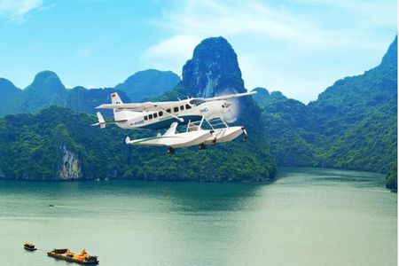 Scenic Seaplane Flight and 6 Hour Ha Long Bay Cruise