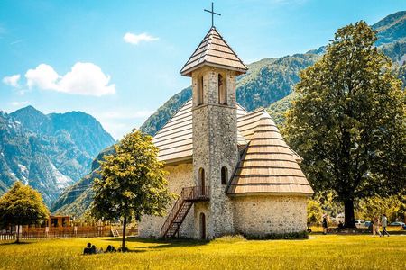 From Durres and Golem: Theth and Blue Eye Day Tour