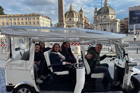 Rome:Tuk-Tuk Private Tour of the City Center
