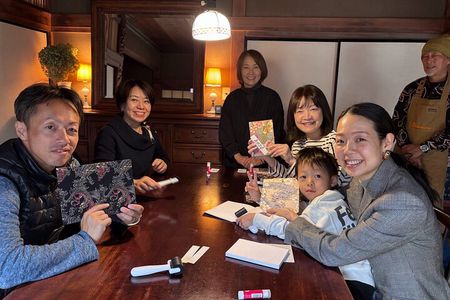 Make your Goshuin Stamp Book in Kamakura Retro Café