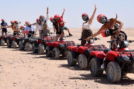 Hurghada Desert Safari Quad Adventure, Bedouin Village&Camel Ride