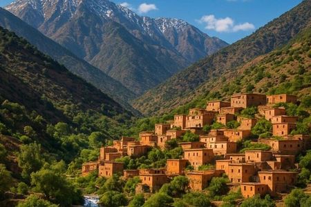  Atlas Mountains & Agafay Desert Day Trip from marrakech