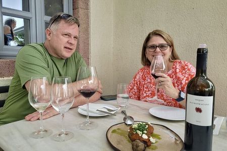 Exclusive Santorini Private Wine Tasting & Greek Lunch Experience