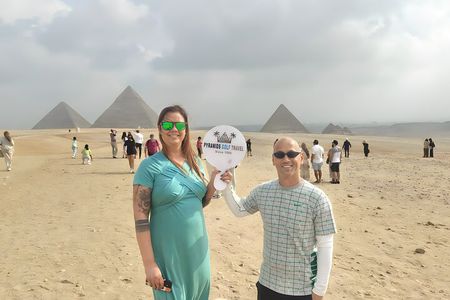 All Inclusive Giza, Saqqara, Memphis,, Camel and Lunch