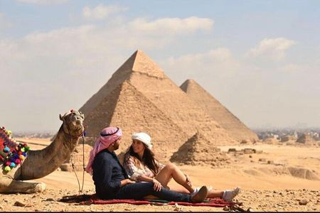 All Inclusive Giza, Saqqara, Memphis,, Camel and Lunch