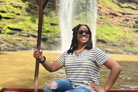 Twins Falls: Umbrella Rock: Cocoa farm and Aburi Garden Day tour: