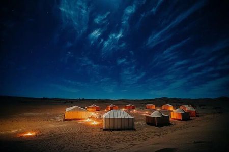 Agafay Desert: Dinner live Show with Quad Bike, Sunset Camel Ride