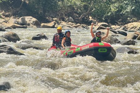 Morning Adventures Raft and Bamboo Combo with Scenic Cafe
