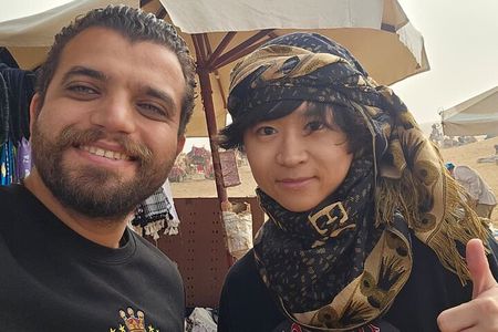 Private Luxury Pyramids Tour Camel Ride & Photo Experience