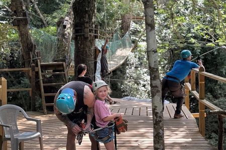 PRIVATE Zipline & Baboon Sanctuary Experience 