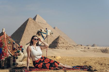 Giza Pyramids, Sphinx, Saqqara and Memphis Full-Day Cairo Tour