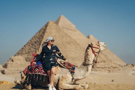 Cairo : Giza Pyramids ,Sakkara & Memphis Private Full Day Tour