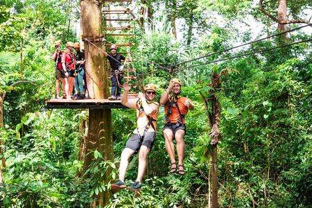 Sky Rock High Thrill Rainforest Zipline Adventure from Khao Lak