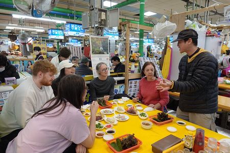Busan Food Market Tour Seafoods and Street Foods