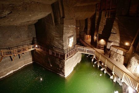 Salt Mine Guided Tour from Krakow (hotel pick up)