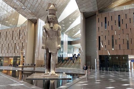 VIP Private tour Grand meusem(GEM)& Felucca ride & bazaar & Lunch