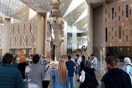 Full day Grand Egyptian Museum (GEM)& Civilization Museum& Bazaar