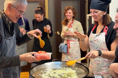 Paella Workshop with Bottomless Sangria in Central Madrid