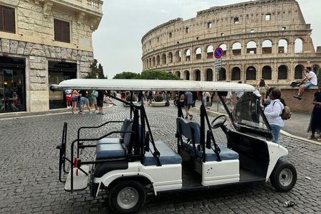 Timeless Rome Golf Cart Experience with Photoshoot