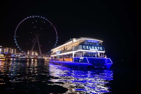Dubai Marina: Luxury Dinner Cruise, Live Shows, & Open Bar