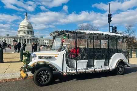 DC Monuments & History Guided E-Cart Tour-Blankets & Cover