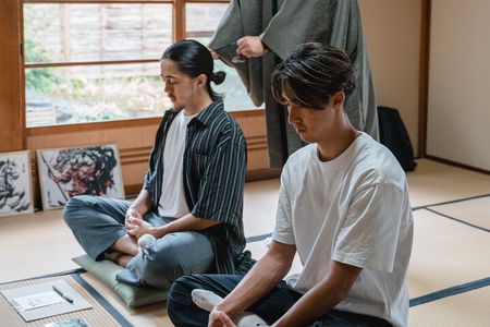 Tokyo Zen Meditation, Calligraphy, and Tea Experience