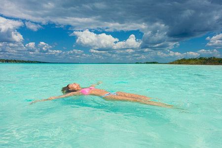 BACALAR Lagoon BOAT TOUR from Costa Maya with Lunch