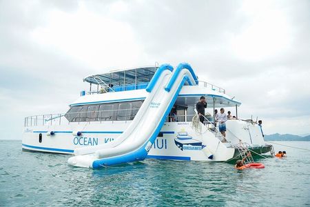 Pig Island Sightseeing, Snorkerling by Catamaran from Koh Samui