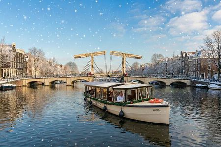 Amsterdam Family & Friend Heated Cruise, Small Group &drinks opt.