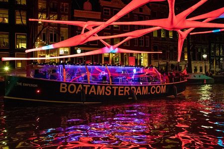 Amsterdam Light Festival Boat Tour Experience