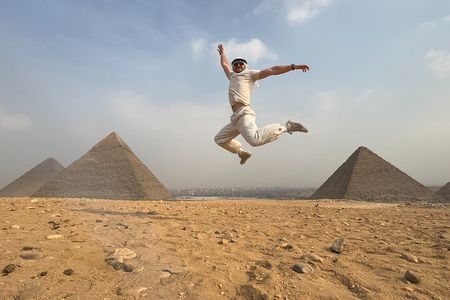 Private VIP Giza Pyramids Sphinx Camel Ride Inside Pyramid ,Lunch