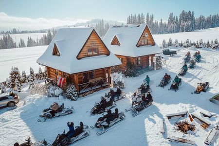 Krakow to Zakopane: Snowmobiles, Hot Springs and Tasting Fun Tour