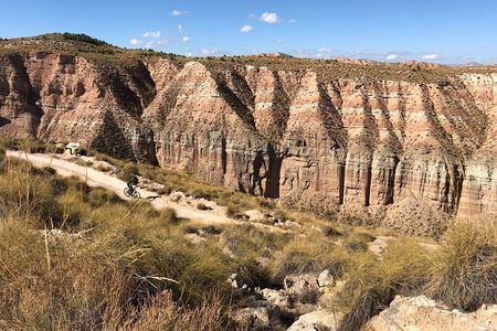 Epic E MTB Journey across the Badlands of Gorafe Desert