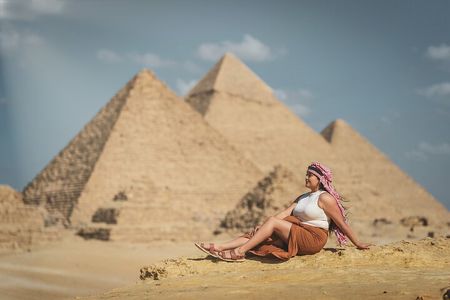 Cairo 8 Hour Private Tour of Pyramids & Grand Egyptian Museum