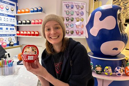 Tokyo: Make Your Own Daruma - Japanese Good Luck Charm