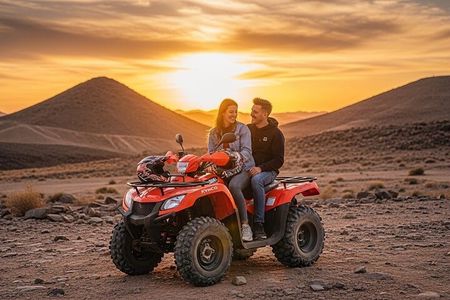 Marrakech: Quad, Camel Ride & Dinner Fire Show in Agafay Desert