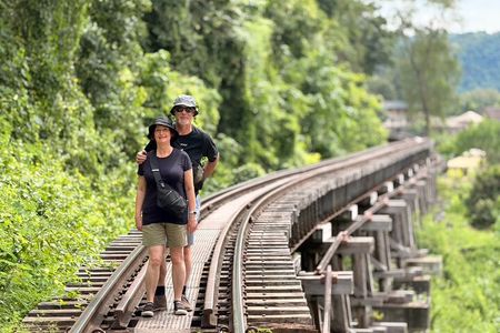From Bangkok : Kanchanaburi Tour with Floating market Visit
