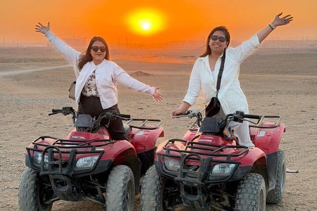 ATV Ride at the Desert of Giza Pyramids