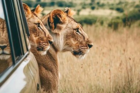 Aquila Game Reserve Safari with wine tasting, Transport & Lunch