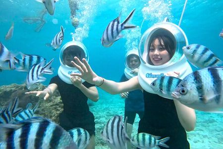 【Okinawa】Sea Walk Tour in onna village with Free Benefits