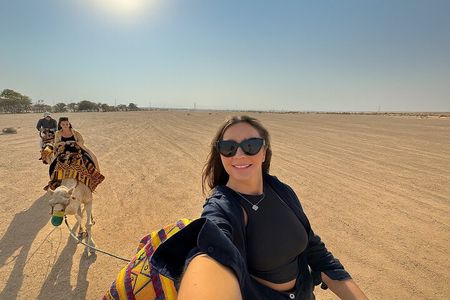 Edge Of The World Hike with 4x4 vehicle, camels & dinner at camp