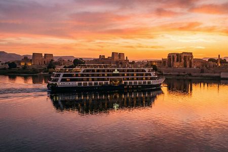 Luxury Nile Cruise from Aswan to Luxor including Hotair Balloon