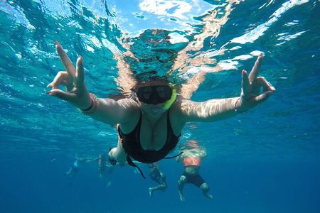 Shared Sky Snorkeling in Cozumel