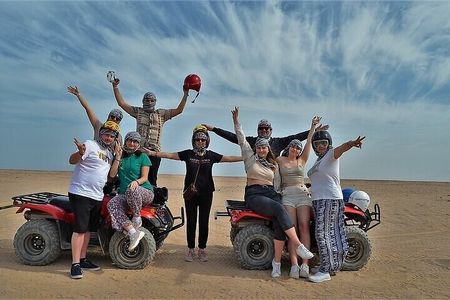 Sharm Desert Adventure: ATV Quad, Camel Ride & Bedouin BBQ Show