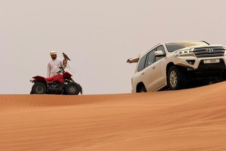 Dubai Red Desert Safari with Quad Bike, Belly Dance & BBQ Dinner