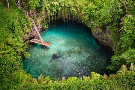 Private Day Shore Tour Samoa’s Waterfalls, Beach, Culture
